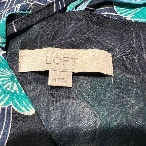 LOFT Floral Tiered Maxi Dress | Women’s Size 2T MSRP $98 Wedding Resort Beach - Picture 9 of 12